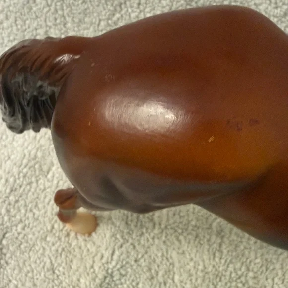 Elagant chestnut Breyer model horse Galloping flea - Picture 4 of 5